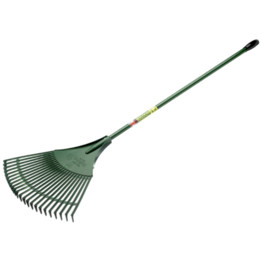 B9155 LEAF LAWN RAKE STEEL HANDLE