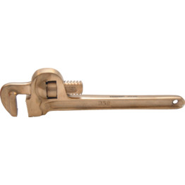 Aluminium-Bronze Spark-Resistant Safety Tools: Pipe Wrenches, Heavy Duty