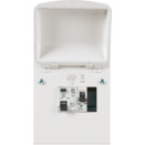 K6550SRPMET 4-WAY METAL CONSUMER UNIT + 63AMP RCD & 2 x MCB