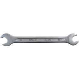 Metric Open Ended Spanner, Double End, Chrome Vanadium Steel, 8mm x 9mm - Pack of 5