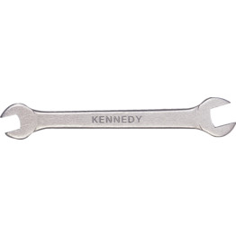 BA Open Ended Spanner, Double End, Chrome Vanadium Steel, 1BA x 3BA