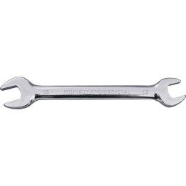 Imperial Open Ended Spanner, Double End, Chrome Vanadium Steel, 1 1/4in. x 1 3/8in.