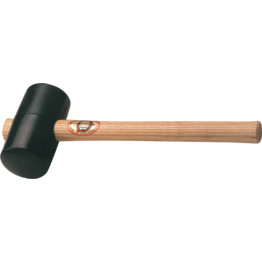 Wood Shaft 11.46oz Rubber Mallet