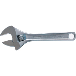 Adjustable Spanner, Steel, 10in./250mm Length, 33mm Jaw Capacity