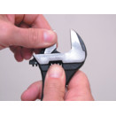 Adjustable Spanner, Steel, 10in./250mm Length, 30mm Jaw Capacity