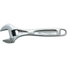 Facom. Adjustable Spanner, Steel, 6in./155mm Length, 20mm Jaw Capacity