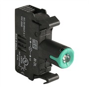 WEG BIDLF-2E26 - LED Contact Block, 24VAC/DC, Green CSW-BIDLF-2E26  (12640039)